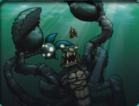 For scale, that turtle is carrying a city on its back.