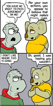 Hey, at least he's fair.