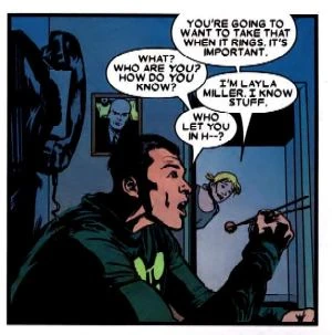 She's Layla Miller. She knows stuff.