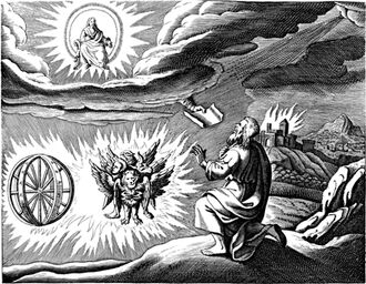 Ezekiel's Vision by Matthaus Merian