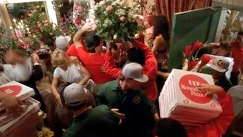 Just your typical dressing room.