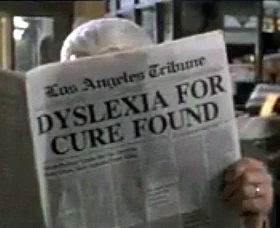 Dyslexia Gag The Naked Gun 9462