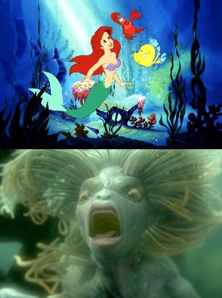 Ariel mermaid and hogwarts merfolk.jpg