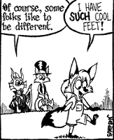 Barefoot Funny Animals