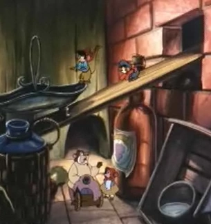  "Look, there's no way that kid survived being lost at sea and is now wandering around up above looking for us