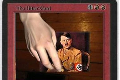 hitler yugioh card I Would Kill Hitler: The Party Game