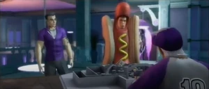 Planning a casino heist in a hotdog suit? Priceless.