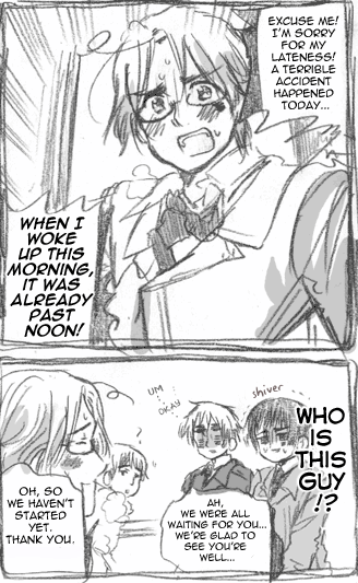 Oh, it's- wait, who..