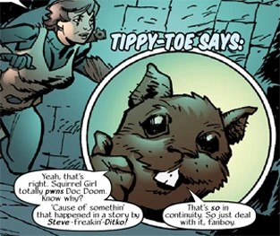 As proven by a talking fourth-wall-breaking squirrel.