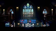 The top level of Rudy Lom's laboratory
