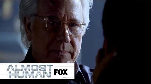 Dorian Meets His Creator from "Unbound" ALMOST HUMAN FOX BROADCASTING