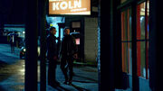 Dorian and John Kennex outside the Koln Ciderhouse