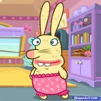 How-to-draw-bunny,-almost-naked-animals,-bunny