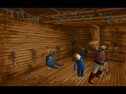 Carnby e Grace catturati dai pirati zombie