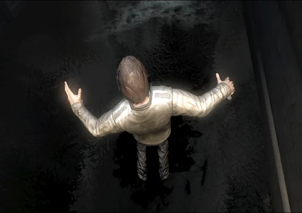 Carnby divorato dal liquido oscuro