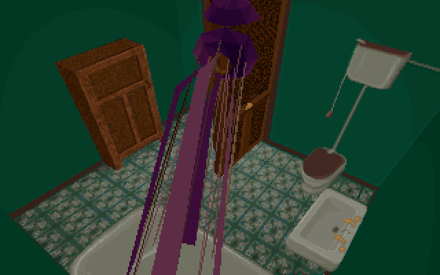 Attacco del mostro del bagno