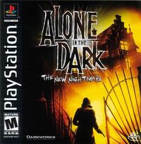 Alone in the Dark 4 PSX cover