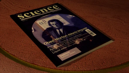 Obed sulla copertina della rivista Science