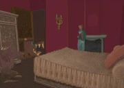 Giant Chicken Monster Attacking Carnby.