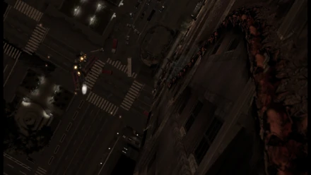 Una crepa su di un albergo di New York