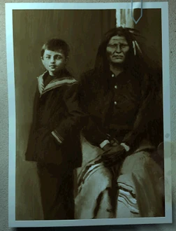 Obed da bambino con Edenshaw