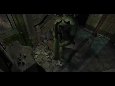 La pianta tentacolare afferra Carnby