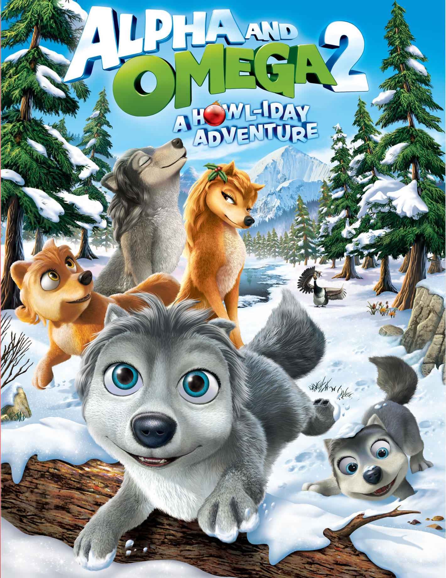 Alpha and Omega 3: The Great Wolf Games (Blu-ray, 2014) for sale