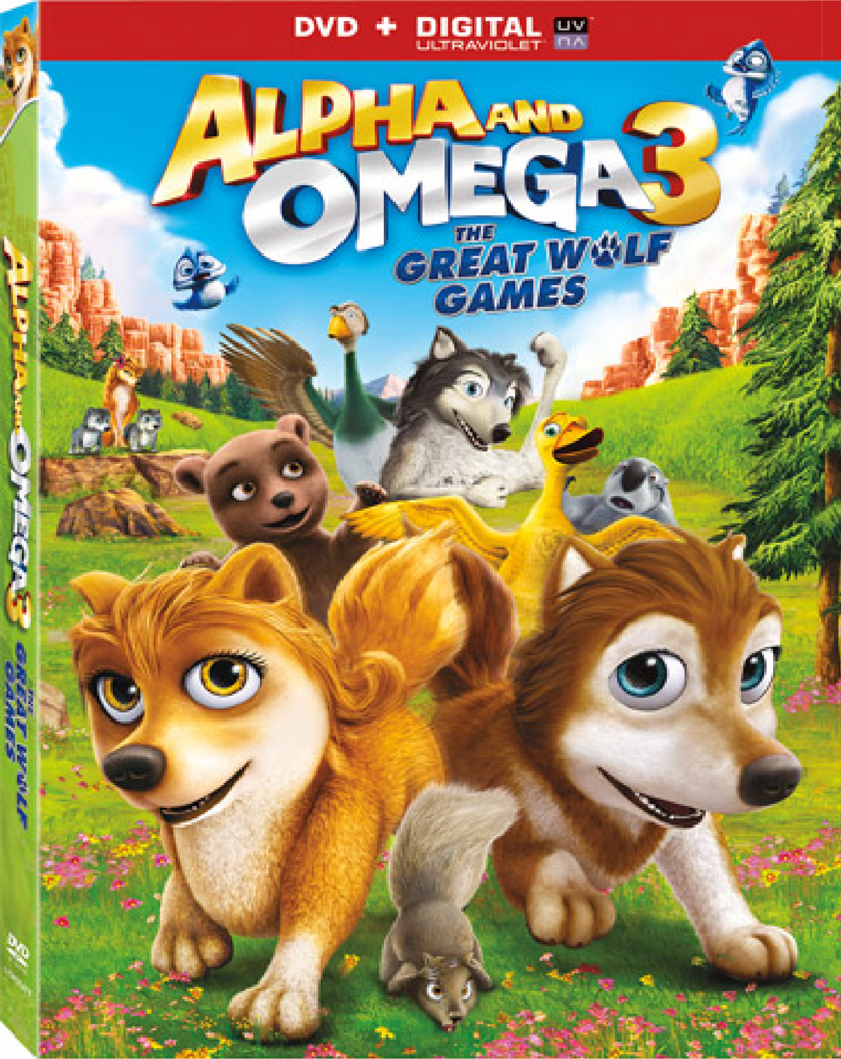 Alpha And Omega 3 The Great Wolf Games transparent background PNG