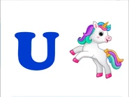 U is for Unicorn