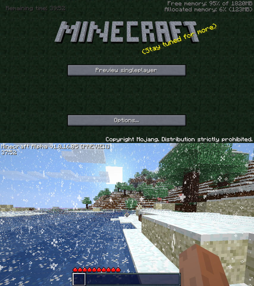 Minecraft 1.0 Font Download