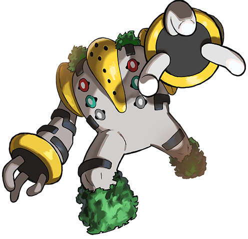 Bulbagarden - The original Pokémon community on X: 'According to legend,  Regigigas pulled landmasses together and bound them with rope to create the  continent of Hisui. Though I have my doubts, the