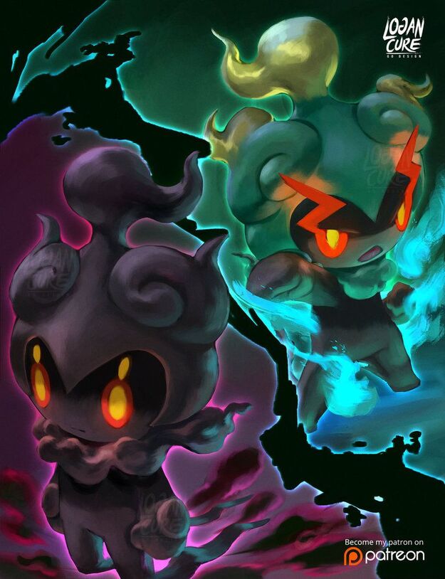 Dr. Lava on X: Pokemon: Only in Japan This Marshadow concept art was  featured in the Alola Region Artworks, a Japan-exclusive art book that  included 253 pages of development artwork for every