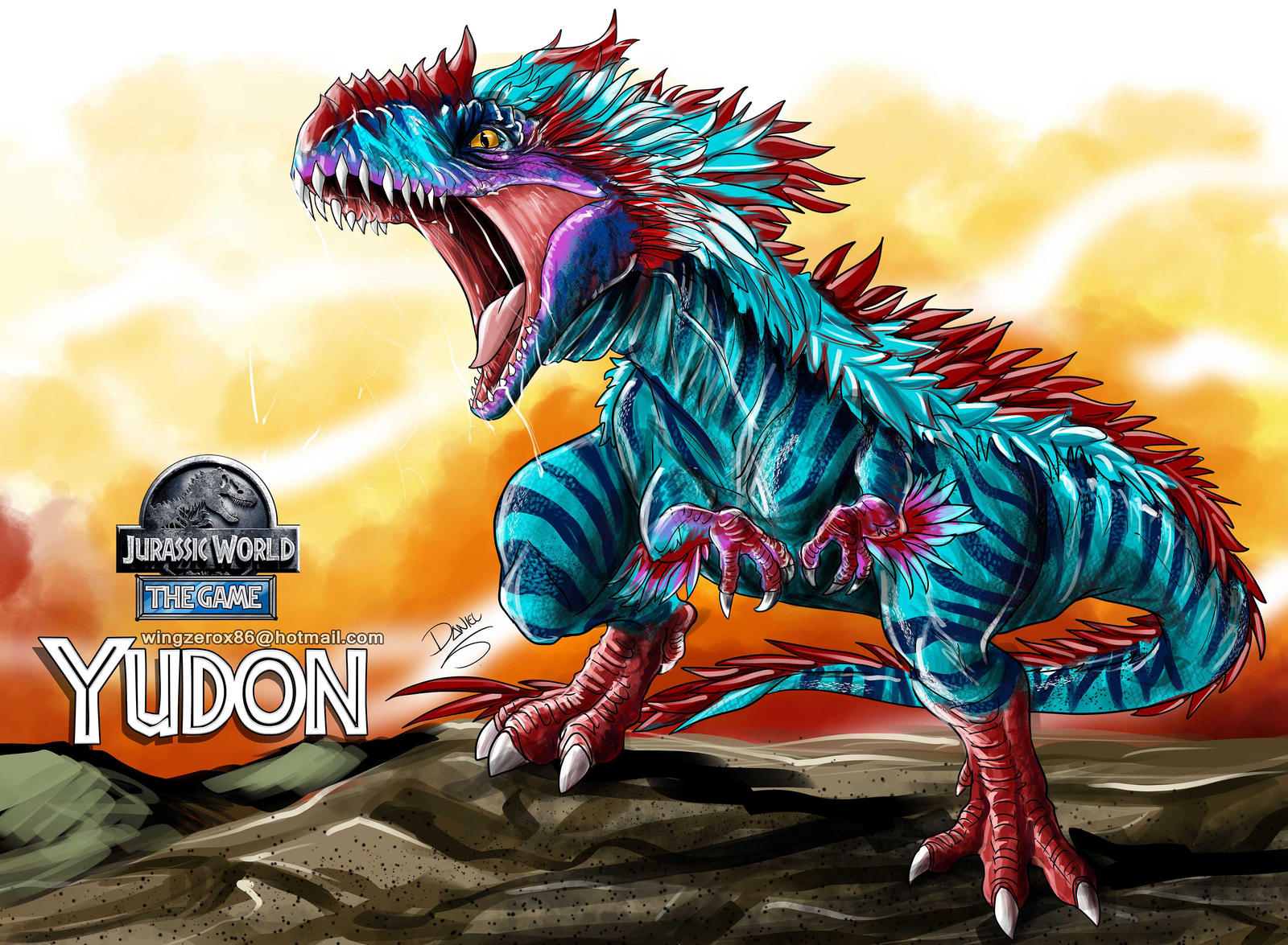 Jurassic Park JP22 UTAHRAPTOR Ripper 1994 99% Complete