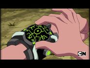 It's the Omnitrix doing that thing