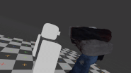 Husk will grab the victim with both of its hands, then using one arm to smash said victim's face to the ground multiple times, ending with a throw