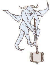 Hammer Demon in the NES Manual.
