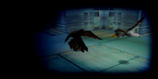 Menu background showing Block B.