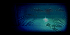 Menu background showing Block C.
