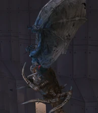 Chimera's fourth form. Trading out her goat hands for wings. In this form she can manipulate thunder and wind.