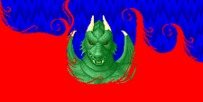 Player 1 transformation screen.