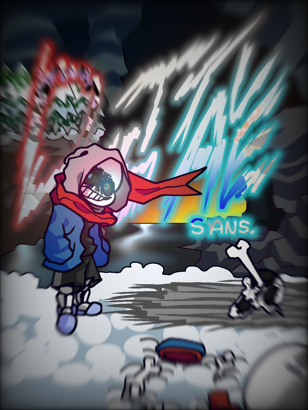 Fanmade Sans Battle in a nutshell [OFFICIAL GAME] by CuDsan (Old account) -  Game Jolt