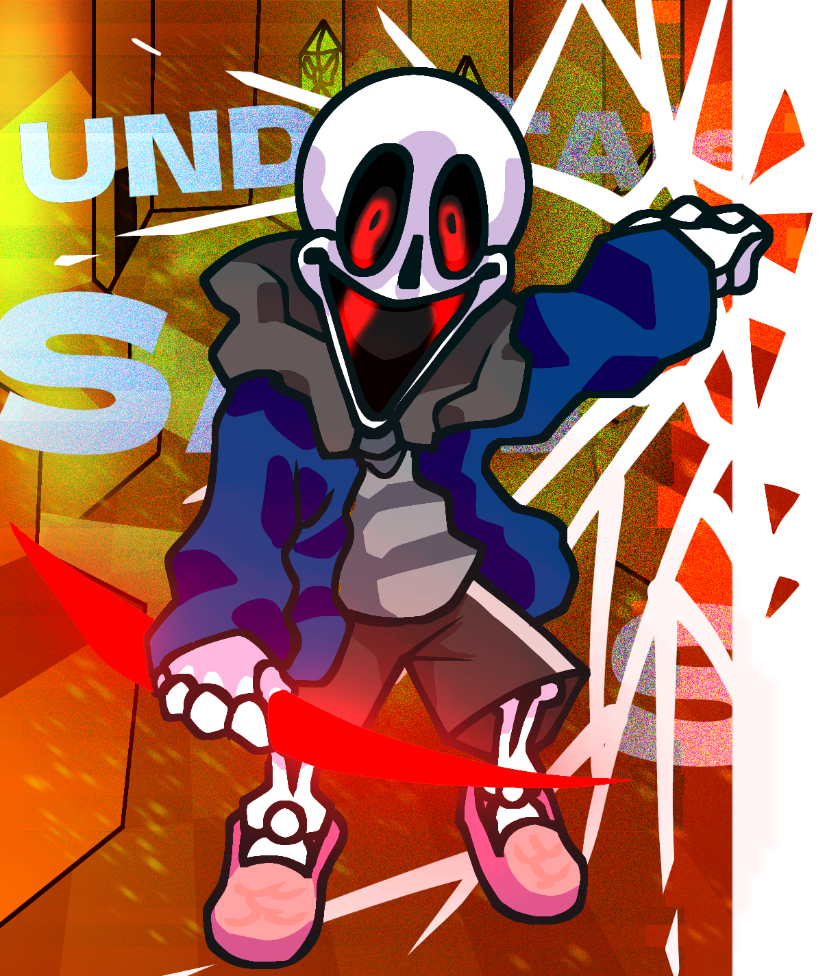 Reaper!Sans vs Classic!Sans  Alternate Battlegrounds 