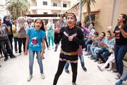 Dancing and singing to forget the pain of Syrias conflict (11235994366)