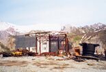 A Tadzhik border post in the Wakkan Mountains during 2055.