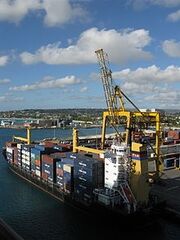 Barbados cargo ship