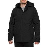 Arctic Jacket (black); the Starfleet Jacket has electrochromatic fabric that lets users choose high visibility (black), moderate (blue), and low (white) in most cold-weather situations