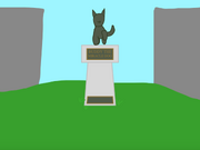 Buddy the Miracle Dog - Monument in Matoria City