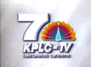 KPLC, channel 7, in Lake Charles, Louisiana (1986)