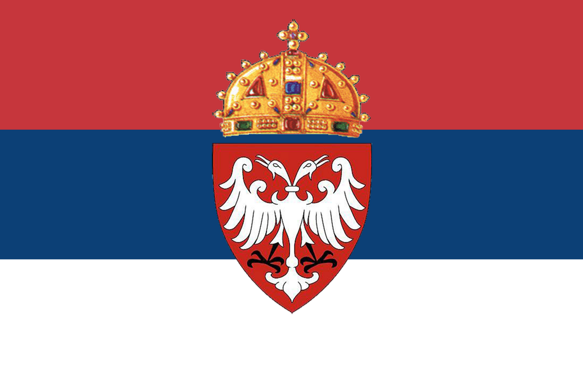 Flag of Serbia (Three World Orders), Alternative History Wiki