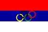 Flag of the Olympic Committee of Serbia